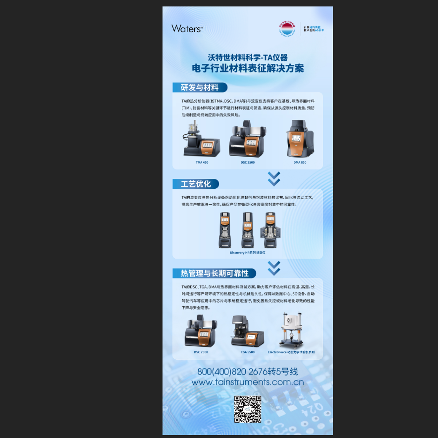 电子行业材料表征解决方案